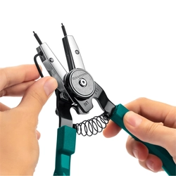 KRAFTOOL  Universal 8-in-1, внешний/внутренний, съемник стопорных колец (22813) 22813