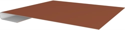 Планка завершающая Grand Line 0,5 Сатин матовый RAL 8004 терракота (2м) GL 527133