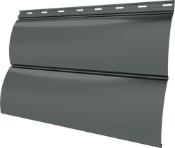 Блок-хаус новый Grand Line 0,45 ПЭ с пленкой RAL 7005 мышино-серый GL 194607