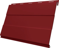 Вертикаль проф Grand Line 0,45 ПЭ с пленкой RAL 3011 коричнево-красный GL 98110
