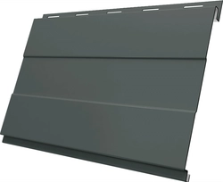 Вертикаль проф Grand Line 0,45 ПЭ с пленкой RAL 7005 мышино-серый GL 105355