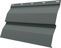Корабельная доска Grand Line 0,45 ПЭ RAL 7005 мышино-серый GL 62157
