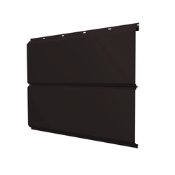 ЭкоБрус новый Grand Line 0,45 Drap с пленкой RAL 9005 черный GL 428305