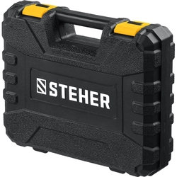 STEHER  V1, 20 В, 40 Н·м, 2 АКБ (2 А·ч), дрель-шуруповерт, кейс (CD-200-2) CD-200-2