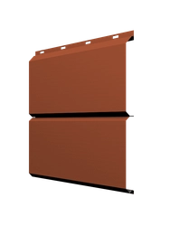 ЭкоБрус новый Grand Line 0,45 Drap ТР с пленкой RAL 8004 терракота GL 693867