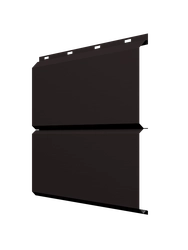 ЭкоБрус новый Grand Line 0,45 Drap ТР с пленкой RAL 9005 черный GL 693873