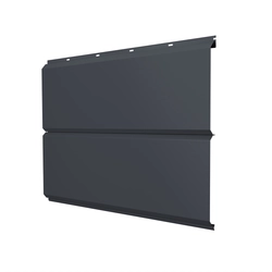 ЭкоБрус новый Grand Line 0,45 Drap TwinColor с пленкой RAL 7024 мокрый асфальт GL 789878