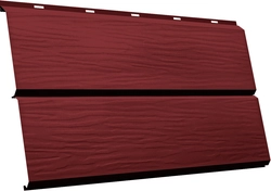 ЭкоБрус 3D Grand Line 0,45 ПЭ с пленкой RAL 3011 коричнево-красный GL 401716