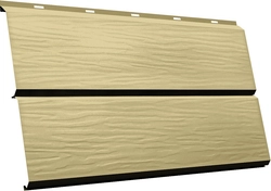 ЭкоБрус 3D Grand Line 0,45 ПЭ слим с пленкой RAL 1014 слоновая кость GL 774169
