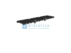 Решетка водоприемная Gidrolica VS LINE DN100.13.50 - чугунная ВЧ, с крепежом, кл. С250 (210352) GL 418802