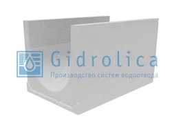 Лоток водоотводный бетонный коробчатый Gidrolica (СО-500мм), с уклоном 0,5% КUу 100.65(50).60,5(51,5)-BGU-XL, № 31 (40750031) GL 780154