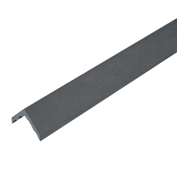 Профиль угловой фасадная облицовка (CM Cladding) 2000х70х70х10мм эбонит (ebony) GL 654578