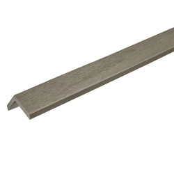 Профиль угловой террасная доска (CM Decking) 2000х50х38х8мм смок грей (smoke grey) GL 783462
