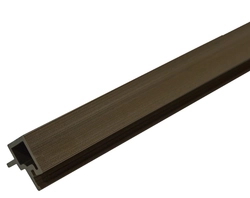 Профильугловойстеновыепанели(CMWall)3000х56х49мморех(walnut) GL 685212