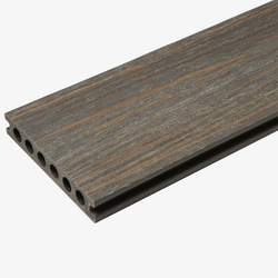 Доска террасная СМ Зебрано (CM Decking Zebrano) 3000x138x23мм графит GL 577908