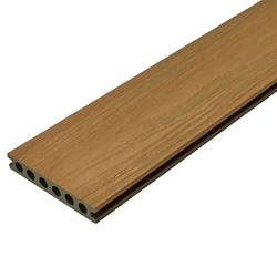 Доска террасная СМ Реверс (CM Decking Reverse) 3000х138х23мм тик/рэдвуд (teak/redwood) GL 689838