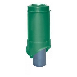 Выход канализации Krovent Pipe-VT 125/100 изолированный зеленый GL 231745