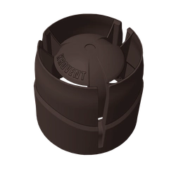 Колпак Krovent Hupcap 110 new коричневый GL 689235