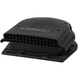 Вентиль кровельный Krovent KTV-Seam new черный GL 573838