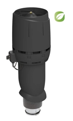 Вентилятор Vilpe Flow Eсo125Р/700 черный GL 278702