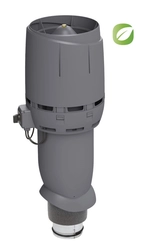 Вентилятор Vilpe Flow Eсo125Р/700 серый GL 278705