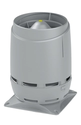 Выход вентиляционный Vilpe Flow 160S с основанием 300x300 светло-серый GL 278214