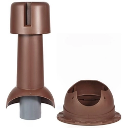 Комплект Krovent Seam 110 изолированный коричневый GL 356701
