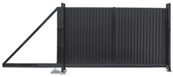 Ворота откатные Estet 2,0х3,5 RAL 7024 GL 167527