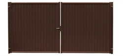 Ворота Estet 1,65х3,6 RAL 8017 GL 41656