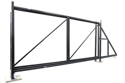 Ворота откатные Colority цинк 2,03x4,0 RAL 7024 GL 252311