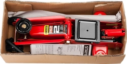 STAYER  R-22 RED FORCE, 2 т, 125 - 320 мм, подкатной домкрат для легковых а/м, Professional (43152-2) 43152-2