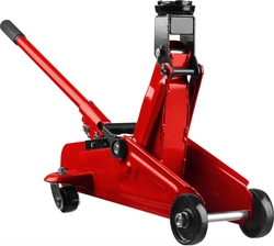 STAYER  R-22 RED FORCE, в кейсе, 2 т, 125 - 320 мм, подкатной домкрат для легковых а/м, Professional (43152-2-K) 43152-2-K