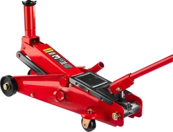STAYER  R-55 RED FORCE, 3 т, 155 - 545 мм, подкатной домкрат с высоким подъемом, Professional (43157-3) 43157-3