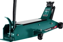 KRAFTOOL  HIGH-LIFT, 20 т, 220 - 680 мм, для тяжелой техники, подкатной домкрат (43455-20) 43455-20