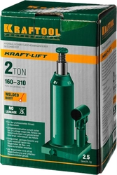 KRAFTOOL  KRAFT-LIFT, 2 т, 158 - 308 мм, бутылочный гидравлический домкрат (43462-2) 43462-2_z01