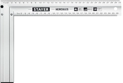 STAYER  300 мм, жесткий столярный угольник, Professional (3432-30) 3432-30