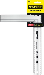 STAYER  300 мм, жесткий столярный угольник, Professional (3432-30) 3432-30