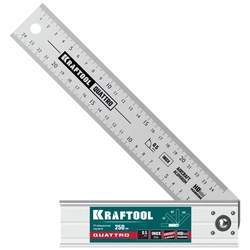 KRAFTOOL  QUATTRO, 250 мм, 4 положения, складной столярный угольник (3444) 3444