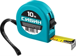 СИБИН  10 м х 25 мм, рулетка (34020-10-25) 34020-10-25_z01