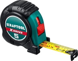 KRAFTOOL  X-Drive, 5 м х 19 мм, рулетка (34122-05-19) 34122-05-19_z02