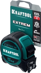 KRAFTOOL  Extrem, 5 м х 32 мм, рулетка со сверх широким полотном (34127-5) 34127-5