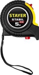 STAYER  Stabil, 5 м х 25 мм, рулетка с двухсторонней шкалой, Professional (34131-05-25) 34131-05-25_z02