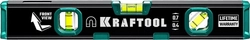 KRAFTOOL  300 мм, усиленный профиль, с зеркальным глазком, магнитный уровень (34784) 34784