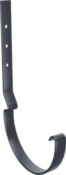 Крюк длинный Оптима 185мм RAL 7024 GL 792616