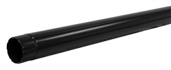 Труба круглая 100мм 3м RAL 9005 матовый GL 584265