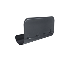 Ограничитель перелива Grand Line ПУ матовый 125/90 RAL 7024 GL 745483