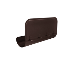 Ограничитель перелива Grand Line ПУ матовый 125/90 RAL 8017 GL 745481