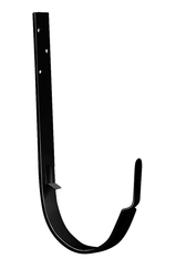 Крюк длинный Grand Line ПЭ 125мм RAL 9005 черный GL 593571