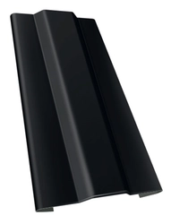 Защелка для кронштейна трубы Grand Line ПЭ матовый RAL 9005 черный GL 581079