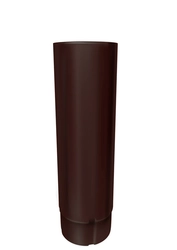 Труба круглая Grand Line ПЭ матовый 90мм 3м RAL 8017 шоколад GL 581067